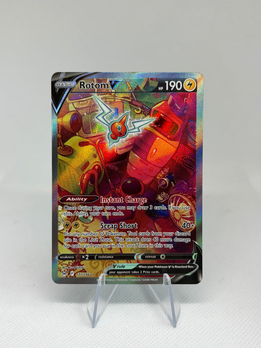 Rotom V (Alternate Full Art) Lost Origin Secret Rare