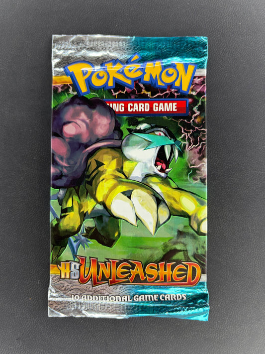 Unleashed Booster Pack Heartgold Soulsilver Sealed