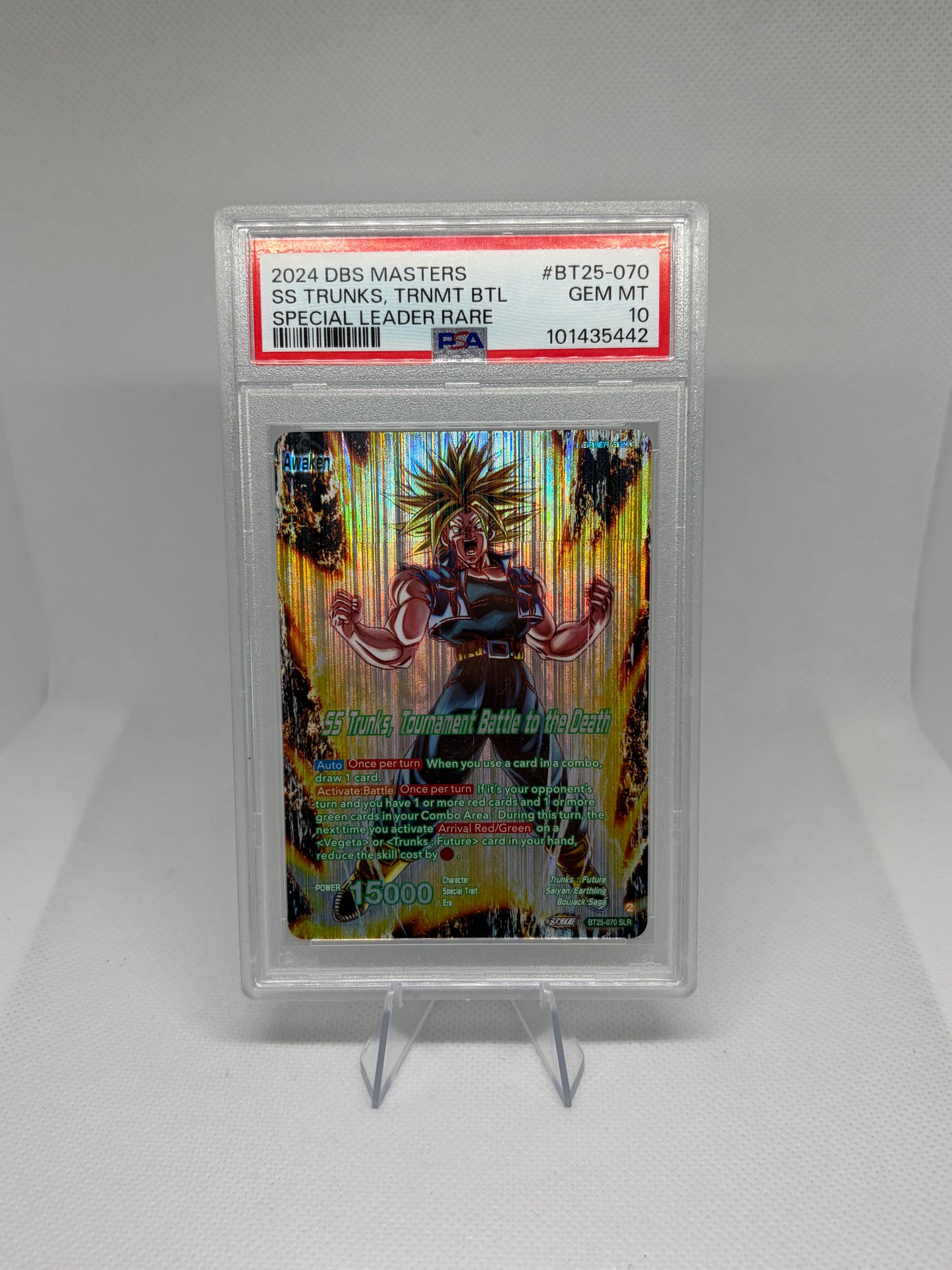 Trunks // SS Trunks, SLR PSA 10 BT25