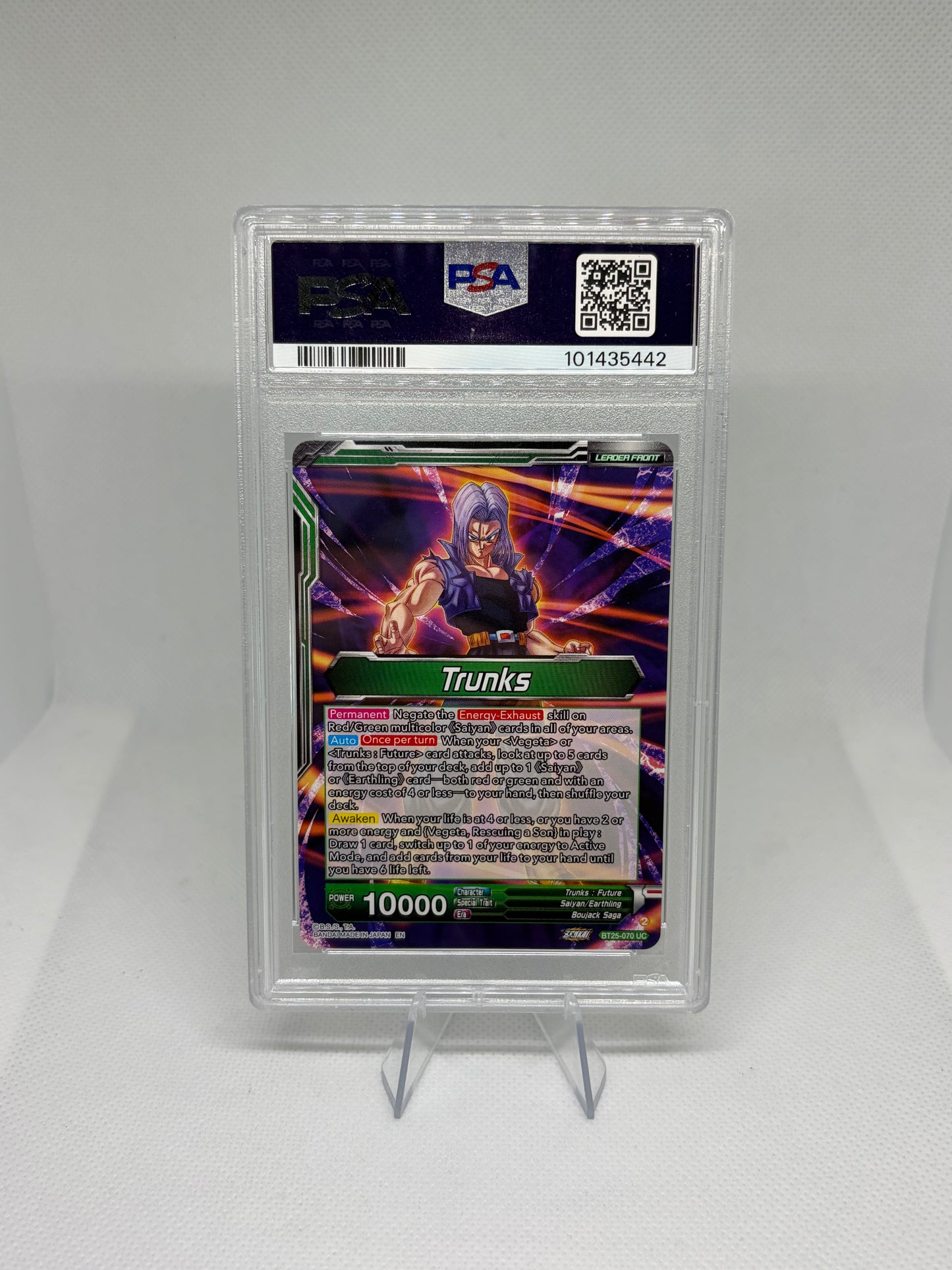Trunks // SS Trunks, SLR PSA 10 BT25