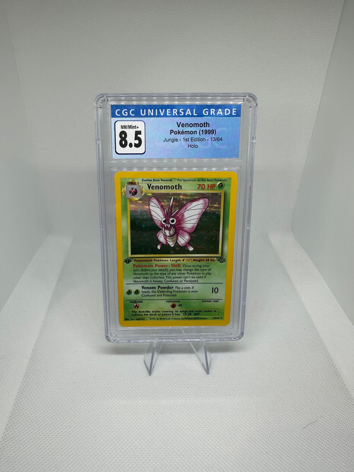 1st Edition Venomoth CGC 8.5