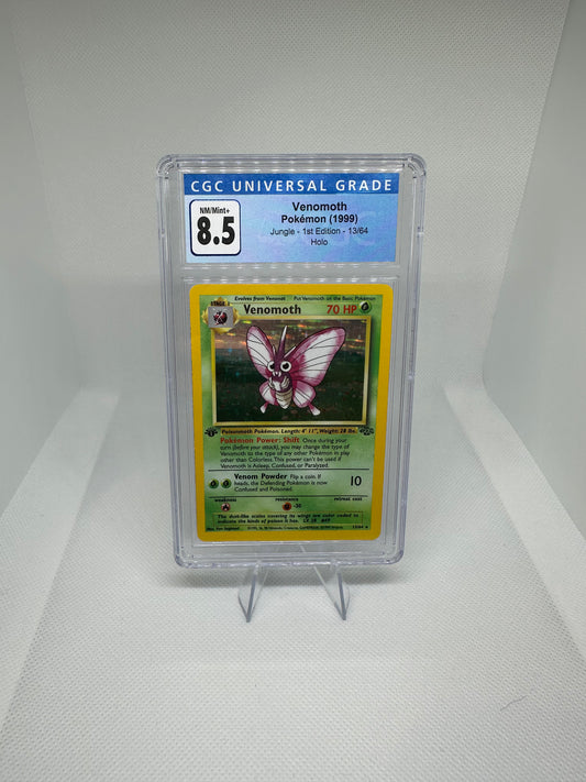 1st Edition Venomoth CGC 8.5