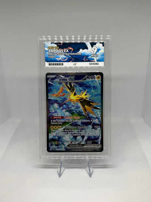 Zapdos ex SV: 151 Special Illustration Rare ACE 9