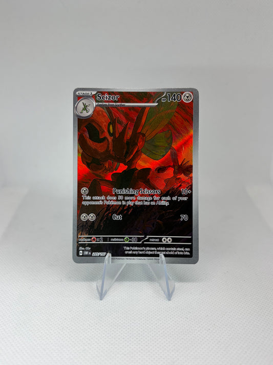Scizor Obsian Flames Illustration Rare
