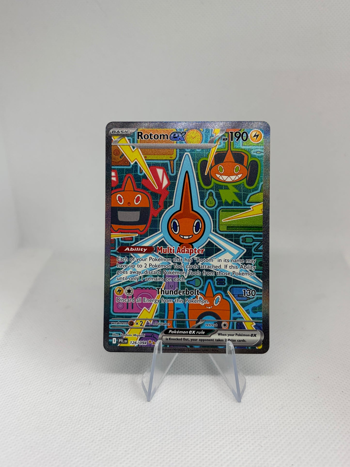 Rotom ex Phantasmal Flames Special Illustration Rare