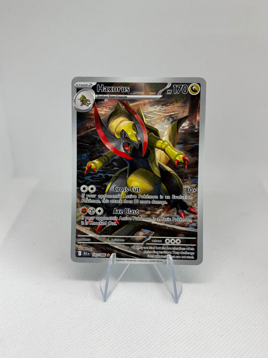 Haxorus Black Bolt Illustration Rare