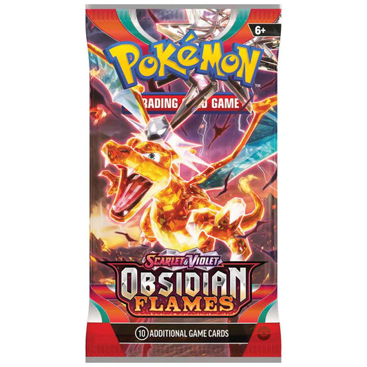 1x Obsidian Flames Booster Pack