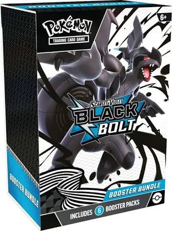 1x Scarlet and Violet Black Bolt Booster Bundle
