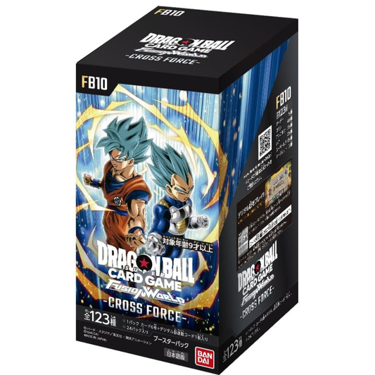 Dragon Ball Super Fusion Cross Force Booster Box Japanese FB-10