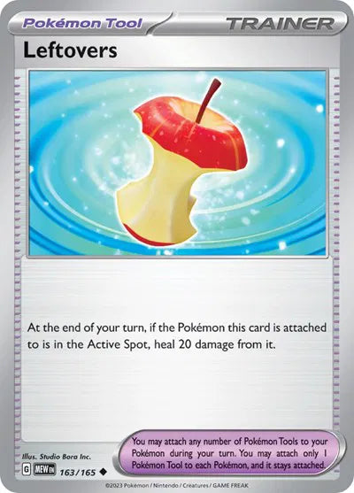 Leftovers SV: 151 Uncommon • 163/165 Reverse Holofoil