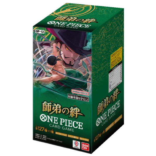 One Piece Card Game Legacy Of The Master OP-12 Booster Box Japanese