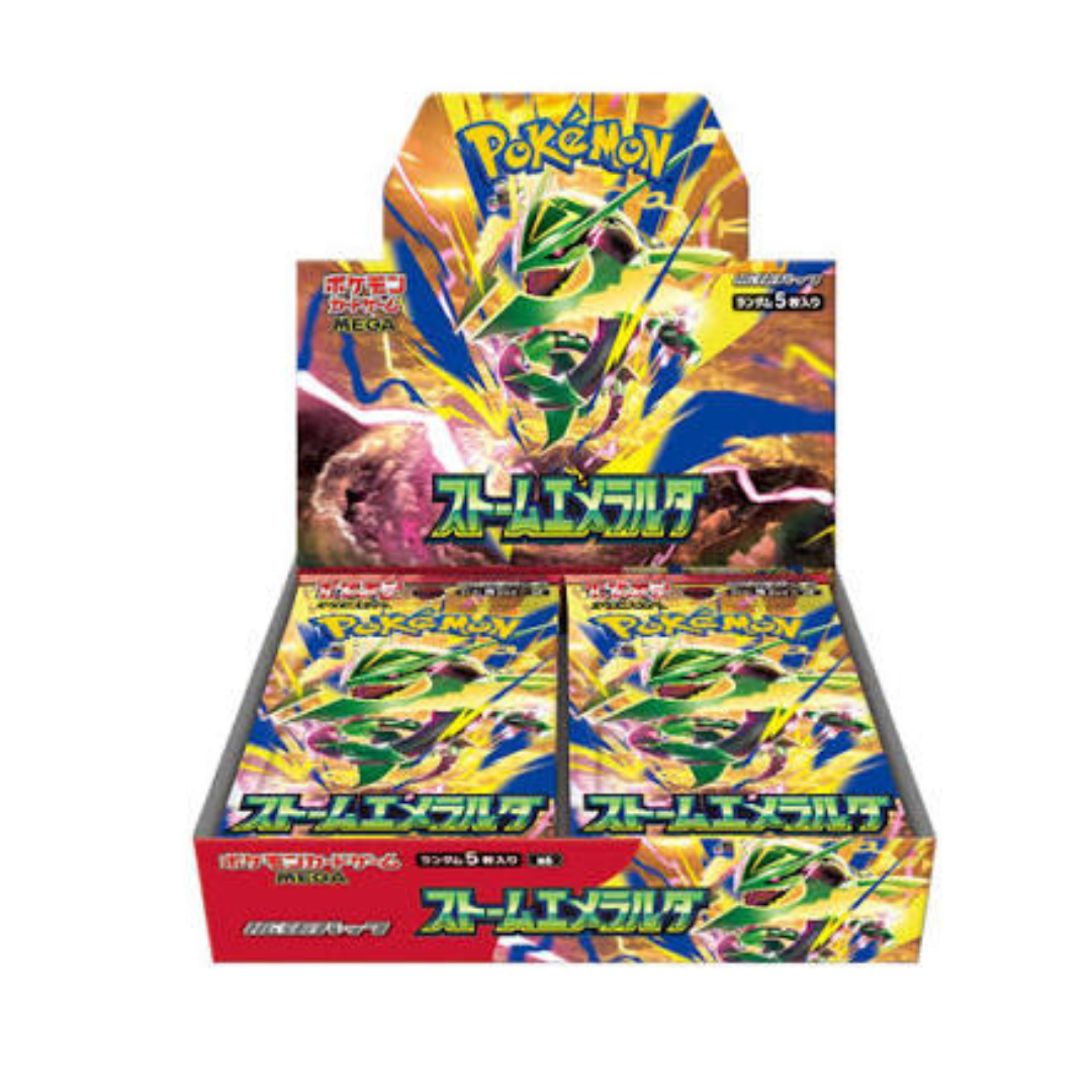 Pokémon TCG Storm Emeralda MEGA Booster BOX JP