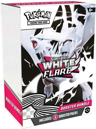 1x Scarlet and Violet White Flare Booster Bundle
